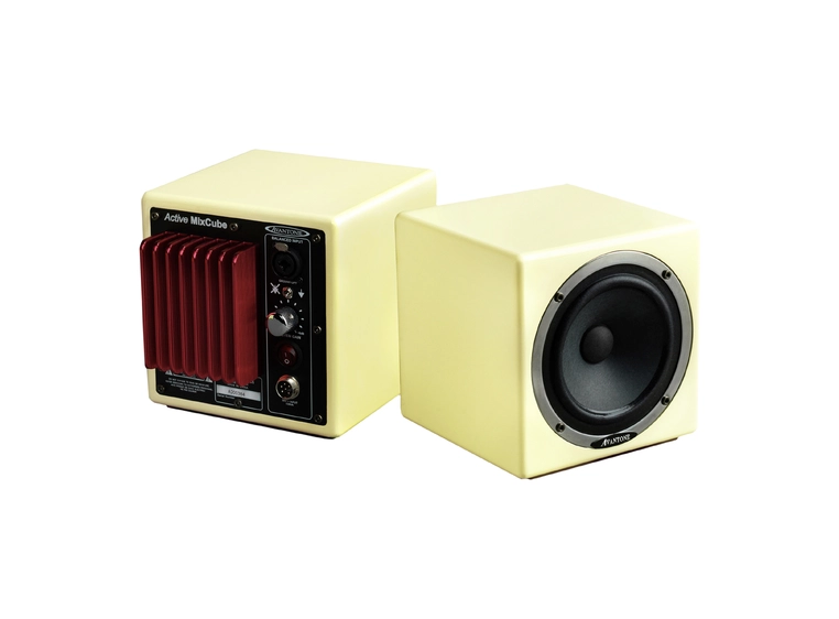 Avantone MixCubes Active Stereo Beige Full-Range Mini Reference Monitors (par) 